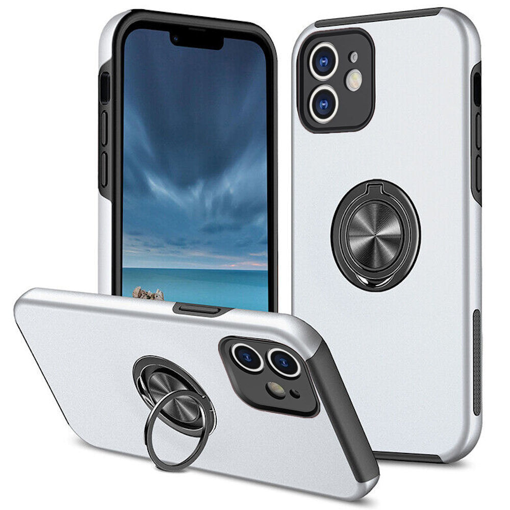 Coque hybride magnétique invisible pour iPhone 12 Mini Coque hybride magnétique invisible pour iPhone 12 Mini